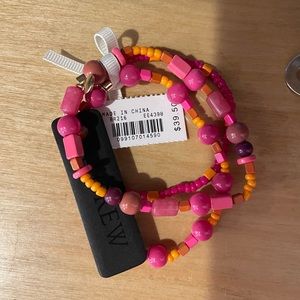 JCrew beaded bracelet set